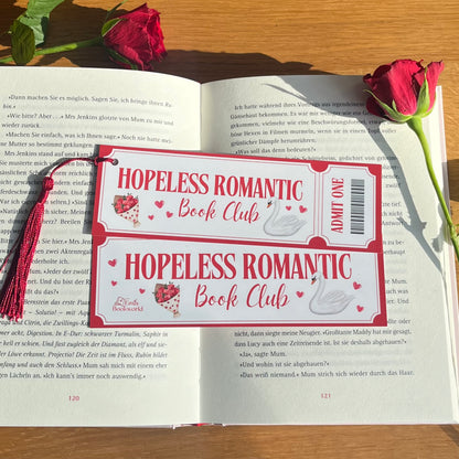 Hopeless Romantic Bookmark