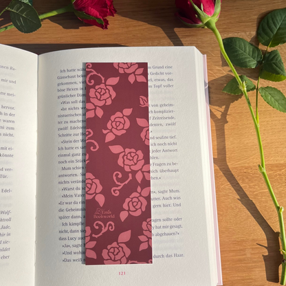 Red Rose Bookmark