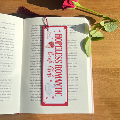 Hopeless Romantic Bookmark