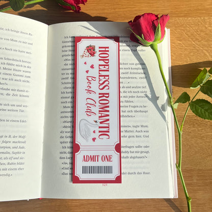 Hopeless Romantic Bookmark
